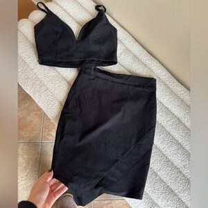 Two piece skirt set
